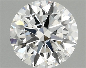 Picture of Lab Grown Diamond 0.98 Carats, Round with Ideal Cut, E Color, SI1 Clarity and Certified by IGI