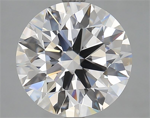 Picture of Lab Grown Diamond 3.57 Carats, Round with Ideal Cut, E Color, VVS2 Clarity and Certified by IGI