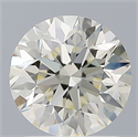 Natural Diamond 1.20 Carats, Round with Excellent Cut, L Color, VVS1 Clarity and Certified by GIA