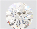 Natural Diamond 0.43 Carats, Round with Excellent Cut, H Color, VVS1 Clarity and Certified by GIA