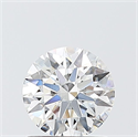 Del inventario de diamantes de laboratorio, 1.09 quilates, Redondo , Color E, claridad VVS2 y certificado IGI