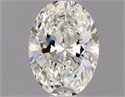 Diamante Natural 0.70 quilates, Ovalado , Color H, claridad VS1 y certificado GIA