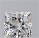 Natural Diamond 0.80 Carats, Princess with  Cut, E Color, VS1 Clarity and Certified by GIA