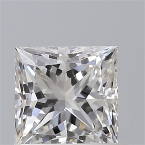 Picture of Natural Diamond 0.80 Carats, Princess with  Cut, E Color, VS1 Clarity and Certified by GIA
