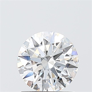 Picture of Lab Grown Diamond 1.10 Carats, Round with Ideal Cut, E Color, VS1 Clarity and Certified by IGI