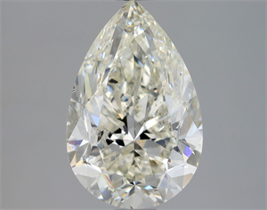 Foto Diamante Natural 2.01 quilates, De pera , Color J, claridad SI2 y certificado HRD de