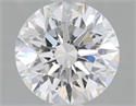 Del inventario de diamantes de laboratorio, 1.07 quilates, Redondo , Color D, claridad VVS2 y certificado IGI