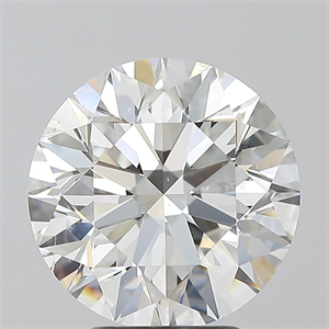 Picture of Natural Diamond 4.02 Carats, Round with Excellent Cut, G Color, SI1 Clarity and Certified by GIA