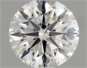 Diamante Natural 0.41 quilates, Redondo , Color I, claridad SI1 y certificado GIA
