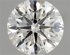 Foto Diamante Natural 0.41 quilates, Redondo , Color I, claridad SI1 y certificado GIA de