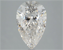 Diamante Natural 2.33 quilates, De pera , Color H, claridad VVS1 y certificado GIA