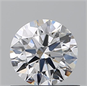 Natural Diamond 0.70 Carats, Round with Excellent Cut, D Color, VS1 Clarity and Certified by GIA