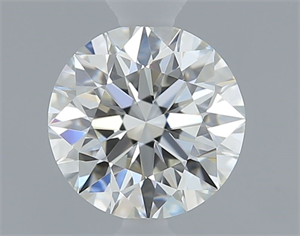 Foto Diamante Natural 0.52 quilates, Redondo , Color I, claridad IF y certificado GIA de
