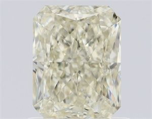 Picture of Natural Diamond 1.08 Carats, Radiant with  Cut, N Color, VVS2 Clarity and Certified by GIA