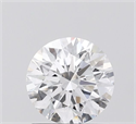 Lab Grown Diamond 1.10 Carats, Round with Ideal Cut, D Color, VVS2 Clarity and Certified by IGI