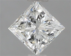 Picture of Natural Diamond 0.80 Carats, Princess with  Cut, H Color, VVS1 Clarity and Certified by IGI