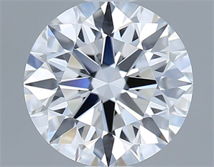 Picture of Lab Grown Diamond 1.01 Carats, Round with Ideal Cut, D Color, VS1 Clarity and Certified by IGI