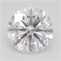 Lab Grown Diamond 3.43 Carats, Round with Excellent Cut, D Color, VVS2 Clarity and Certified by GIA