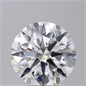 Lab Grown Diamond 6.02 Carats, Round with Ideal Cut, F Color, VVS2 Clarity and Certified by IGI