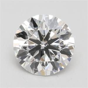 Picture of Lab Grown Diamond 2.30 Carats, Round with Ideal Cut, E Color, SI1 Clarity and Certified by IGI