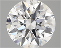 Lab Grown Diamond 1.00 Carats, Round with Ideal Cut, D Color, VS1 Clarity and Certified by IGI
