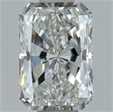 Natural Diamond 0.70 Carats, Radiant with  Cut, G Color, VS1 Clarity and Certified by GIA
