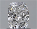 Diamante Natural 0.70 quilates, Del cojín , Color D, claridad VS2 y certificado GIA