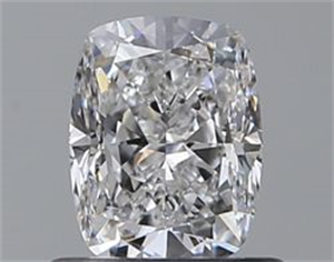 Foto Diamante Natural 0.70 quilates, Del cojín , Color D, claridad VS2 y certificado GIA de