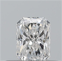 Diamante Natural 0.23 quilates, Radiante , Color E, claridad VVS1 y certificado GIA