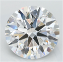 Del inventario de diamantes de laboratorio, 3.53 quilates, Redondo , Color D, claridad VVS1 y certificado GIA