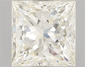 Picture of Natural Diamond 0.50 Carats, Princess with  Cut, K Color, VS1 Clarity and Certified by GIA