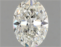 Diamante Natural 0.90 quilates, Ovalado , Color H, claridad VVS1 y certificado GIA