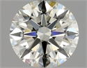 Diamante Natural 0.65 quilates, Redondo , Color K, claridad VS2 y certificado GIA