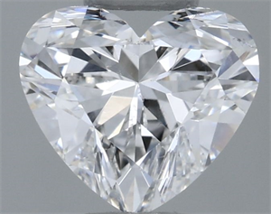 Picture of Natural Diamond 0.50 Carats, Heart with  Cut, F Color, SI1 Clarity and Certified by GIA