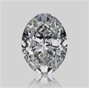 Natural Diamond 2.01 Carats, Oval with  Cut, E Color, VS1 Clarity and Certified by GIA