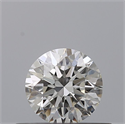 Diamante Natural 0.40 quilates, Redondo , Color G, claridad IF y certificado GIA