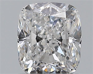 Foto Diamante Natural 0.73 quilates, Del cojín , Color E, claridad IF y certificado GIA de