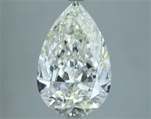 Picture of Natural Diamond 5.08 Carats, Pear with  Cut, I Color, VVS2 Clarity and Certified by GIA