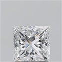 Natural Diamond 1.20 Carats, Princess with  Cut, D Color, VS1 Clarity and Certified by GIA