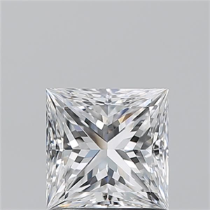 Picture of Natural Diamond 1.20 Carats, Princess with  Cut, D Color, VS1 Clarity and Certified by GIA
