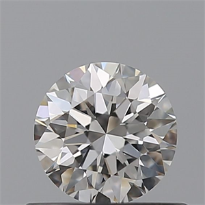 Picture of Natural Diamond 0.41 Carats, Round with Excellent Cut, G Color, IF Clarity and Certified by GIA