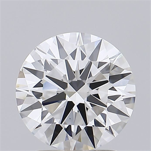 Picture of Lab Grown Diamond 2.03 Carats, Round with Ideal Cut, E Color, VVS2 Clarity and Certified by IGI