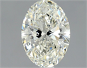 Diamante Natural 1.20 quilates, Ovalado , Color J, claridad VS2 y certificado GIA