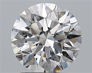 Picture of Natural Diamond 1.71 Carats, Round with Excellent Cut, E Color, VVS1 Clarity and Certified by GIA