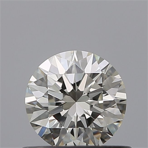 Picture of Natural Diamond 0.50 Carats, Round with Excellent Cut, H Color, VVS1 Clarity and Certified by IGI