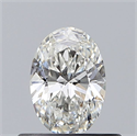 Diamante Natural 0.44 quilates, Ovalado , Color G, claridad VVS2 y certificado GIA