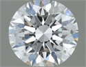 Diamante Natural 0.50 quilates, Redondo , Color H, claridad VS2 y certificado GIA