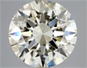 Diamante Natural 4.01 quilates, Redondo , Color L, claridad SI1 y certificado GIA