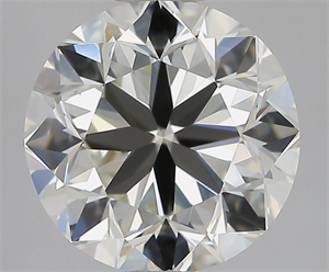 Foto Diamante Natural 2.01 quilates, Redondo , Color J, claridad VVS1 y certificado GIA de