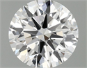 Lab Grown Diamond 1.44 Carats, Round with Ideal Cut, E Color, VS1 Clarity and Certified by IGI